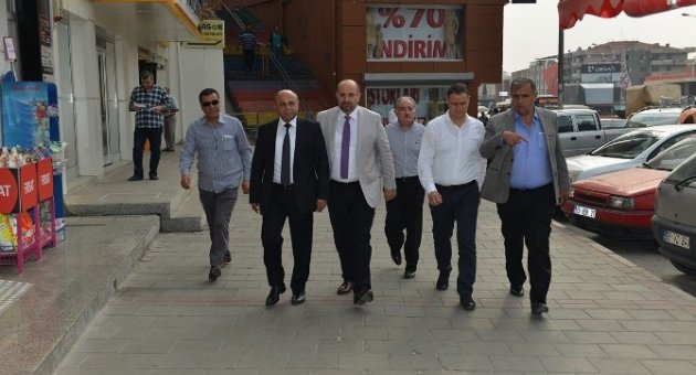 Çiğli’deki Çalışmaları Yerinde İncelediler