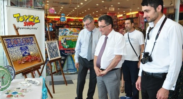 Çini Sergisi Açıldı