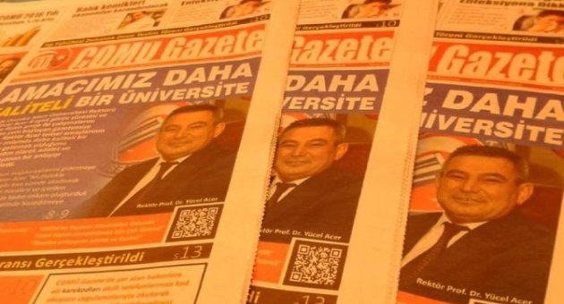 Çomü Gazete Yayın Hayatına Başladı