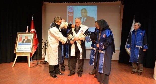 Çomü’den Hasan Celal Güzel’e Fahri Doktora
