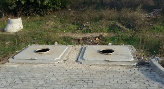 Çöp Konteynırlarının Kapaklarını Çaldılar
