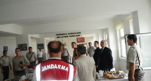 Çorlu Protokolünden Jandarmaya Ziyaret