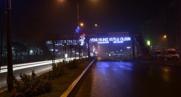 Çorlu Yeni Yıla Işıl Işıl Giriyor