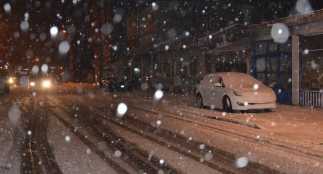 Çorlu’da Okullara Kar Tatili
