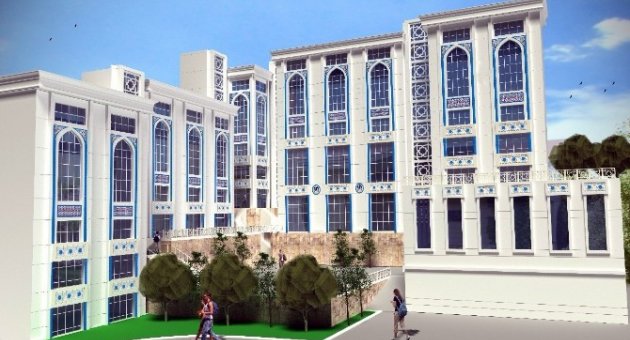 Cumhurbaşkanı Erdoğan’ın Mezun Olduğu Okul İznik Çinisi İle Kaplanıyor