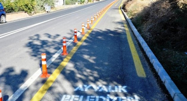 Cunda Adasına Bisiklet Yolu
