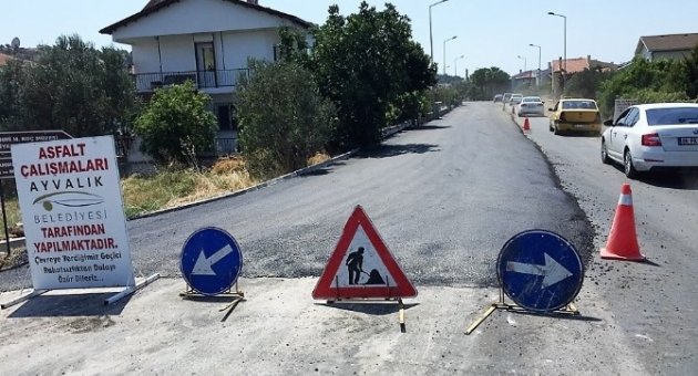Cunda’nın Eski Yolu Yenileniyor