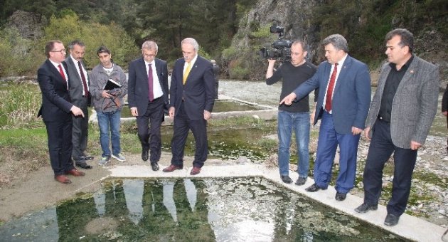 Dağ Bölgesine Termal Tesis