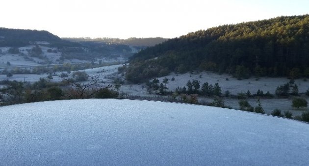 Dağ Yöresi Beyaza Büründü