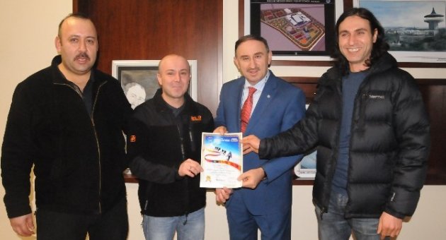 Dağcılar’dan Başkana Teşekkür