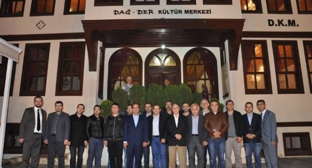 Dağ-der Gazetecileri Ağırladı