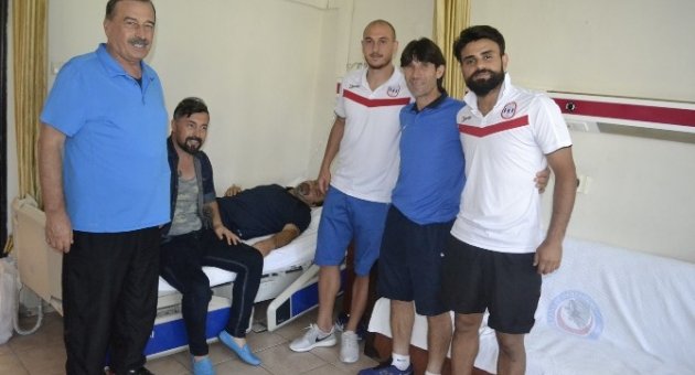 Dardanelspor’dan Konuk Takım Masörüne Ziyaret