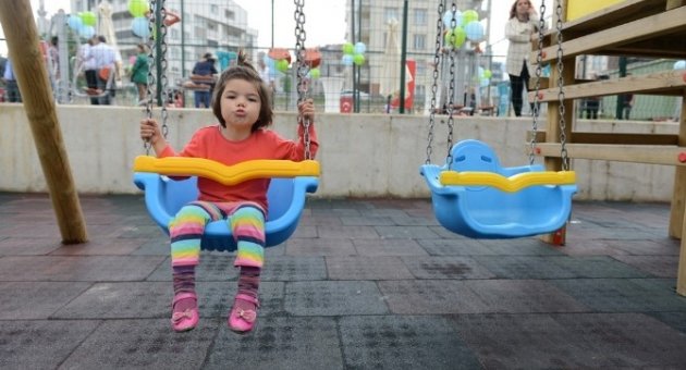 Demirci Mahallesi Yeni Parkına Kavuştu