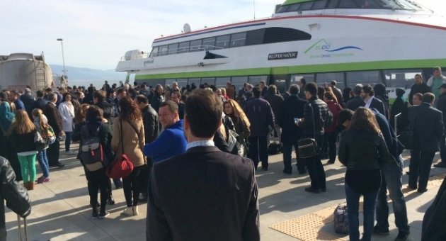 Deniz Ortasında Büyük Panik