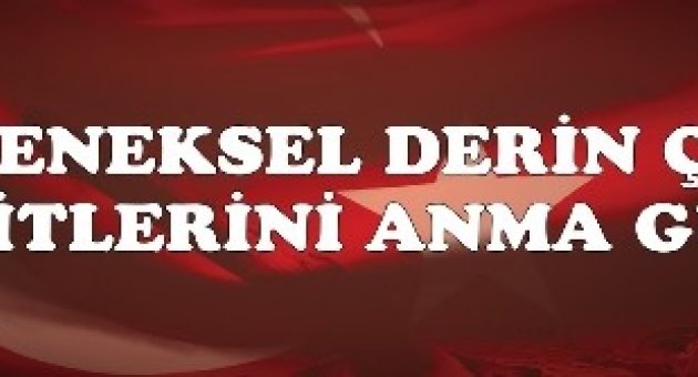 Derin Çatak Şehitleri Anılacak