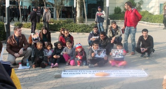 Dev-genç Tekirdağ Şubesi Berkin Elvan’ı Oturarak Andı