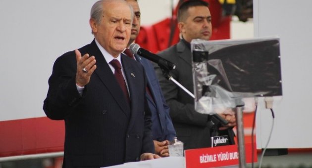 Devlet Bahçeli Bursa’da Halka Hitap Etti