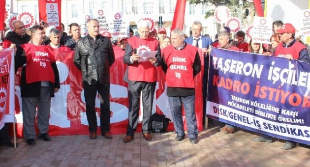 Disk’ten Asgari Ücret Ve Taşeron İşçiler Açıklaması