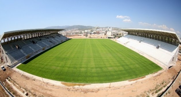 Doğanlar Şehir Stadı Hızla İlerliyor