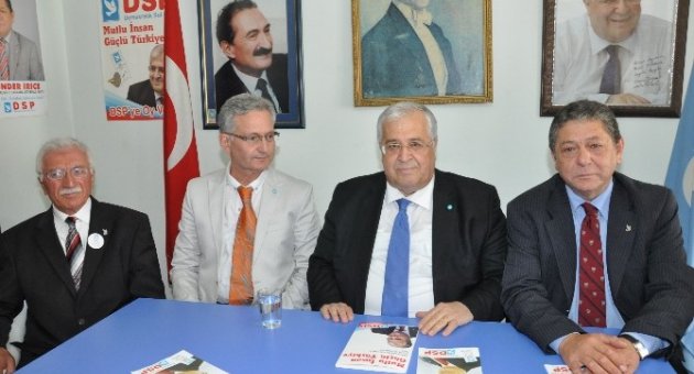 Dsp Genel Başkanı Masum Türker Balıkesir’de