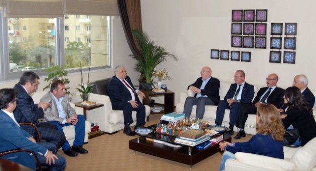 Dsp Genel Başkanı Masum Türker Bgc’yi Ziyaret Etti