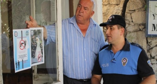 Düğünlerde Kullanılan Silaha Afişli Önlem
