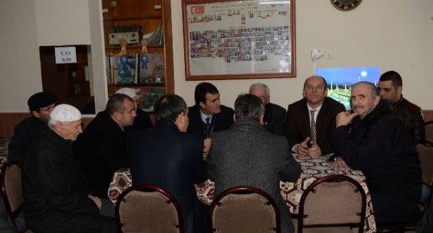 Dündar’dan Kar Altında Mahalle Ziyaretleri