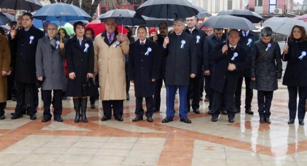 Dünya Gümrük Günü Törenleri, Edirne’de Yağmur Altında Gerçekleştirildi