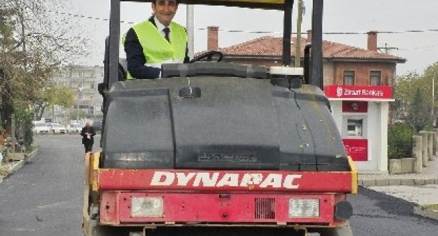 Edebali Asfalt Döktü
