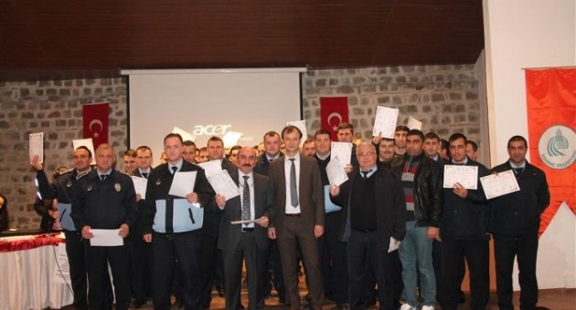 Edirne Belediyesi Personelleri Sertifikalarını Aldı