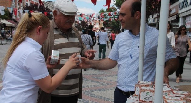 Edirne Belediyesi’nden Kandil Simidi İkramı