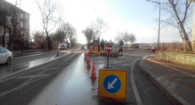 Edirne Belediyesi’nden Trafik İşareti Düzenlemesi