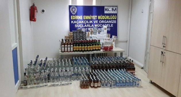 Edirne Emniyeti’nden Kaçakçılara Darbe