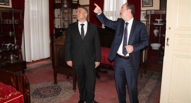Edirne İl Emniyet Müdürü Erdoğan’dan, Belediye Başkanı Gürkan’a Ziyaret