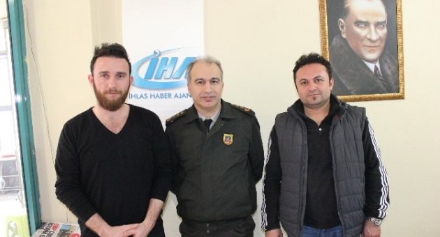 Edirne İl Jandarma Komutanı Albay Ersan, İha’yı Ziyaret Etti