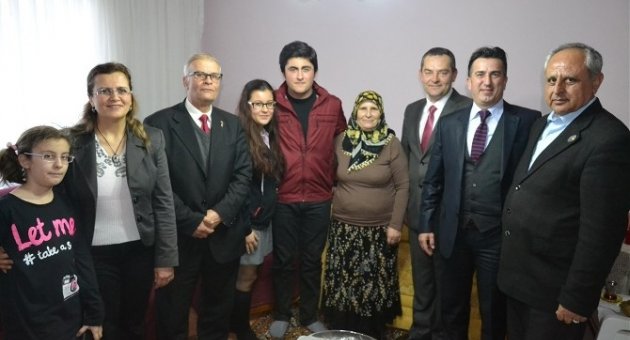 Edirne Protokolünden Şehit Ailelerine Ziyaret