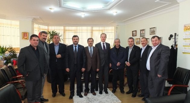 Edirne Ticaret Borsası’ndan Trakya Birlik Başkanı Sezen’e Ziyaret