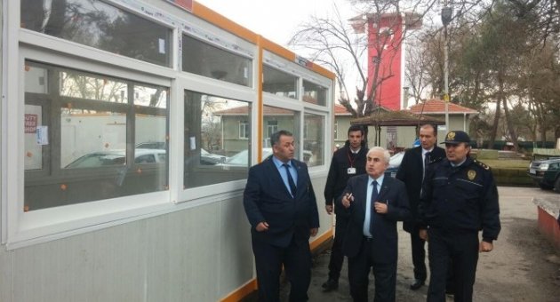 Edirne Valisi Dursun Ali Şahin, Pazarkule Sınır Kapısı’nda İncelemelerde Bulundu