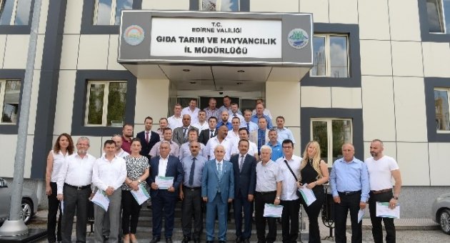 Edirne Valisi Şahin, Hijyenik İşletmeleri Ödüllendirdi