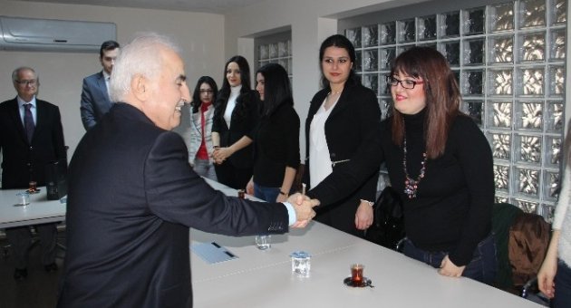 Edirne Valisi Şahin, Stajyer Avukatları Ağırladı