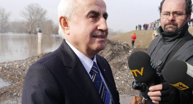 Edirne Valisi Şahin: "su Seviyesinin Düşmesi Sevindirici"