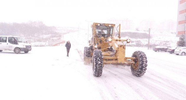 Edirne’de 12 Köy Yolu Ulaşıma Kapandı