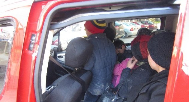 Edirne’de 87 Kaçak Göçmen Yakalandı