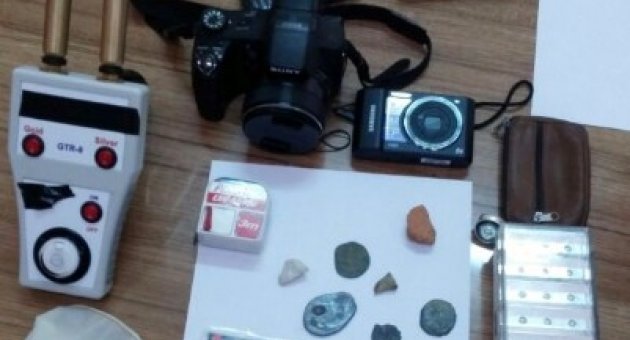 Edirne’de Define Ararken Yakalandılar