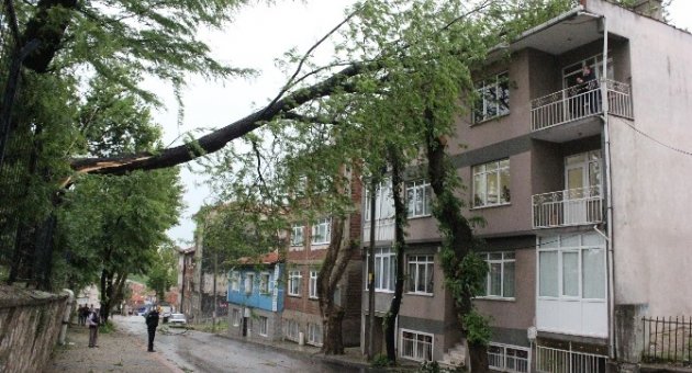 Edirne’de Fırtına