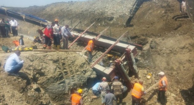 Edirne’de Göçük Altında Kalan 1 İşçiye Ulaşıldı