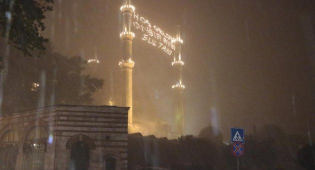 Edirne’de Sağanak Hayatı Felç Etti