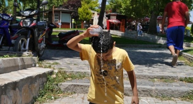 Edirne’de Sıcaklar Bunalttı