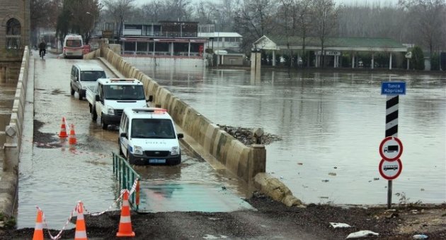 Edirne’de Taşkında Zarar Gören Esnafa Yardım Yapılacak