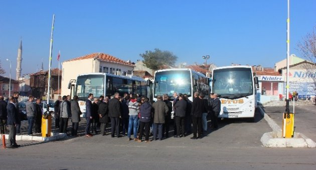 Edirne’de Toplu Ulaşım Araçlarına Dezenfekte